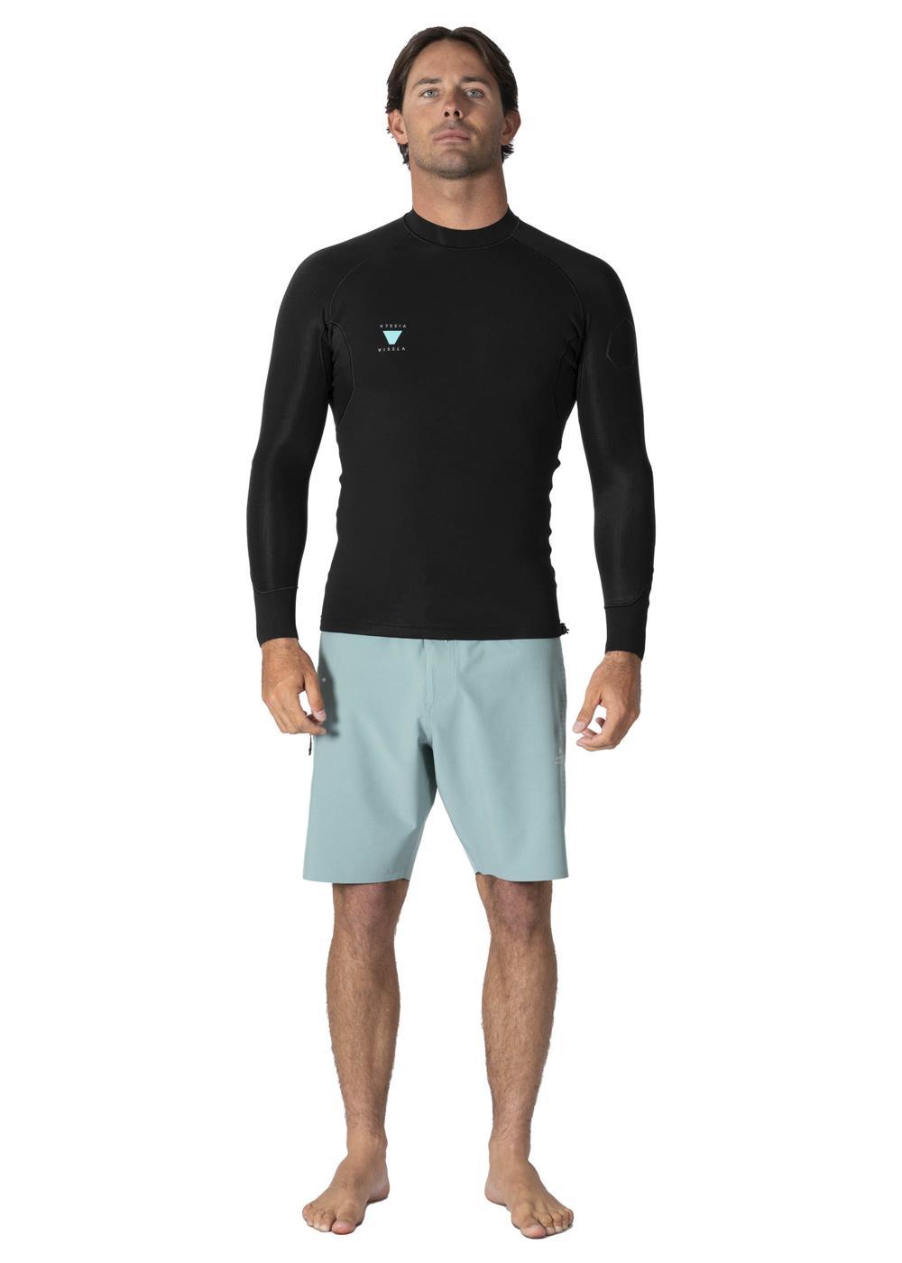 Vissla High Seas II 1Mm Ls Jacket in Black, view 2