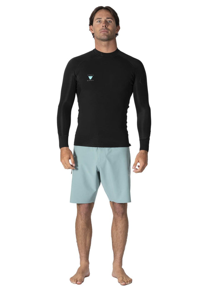 Vissla High Seas II 1Mm Ls Jacket in Black, view 2