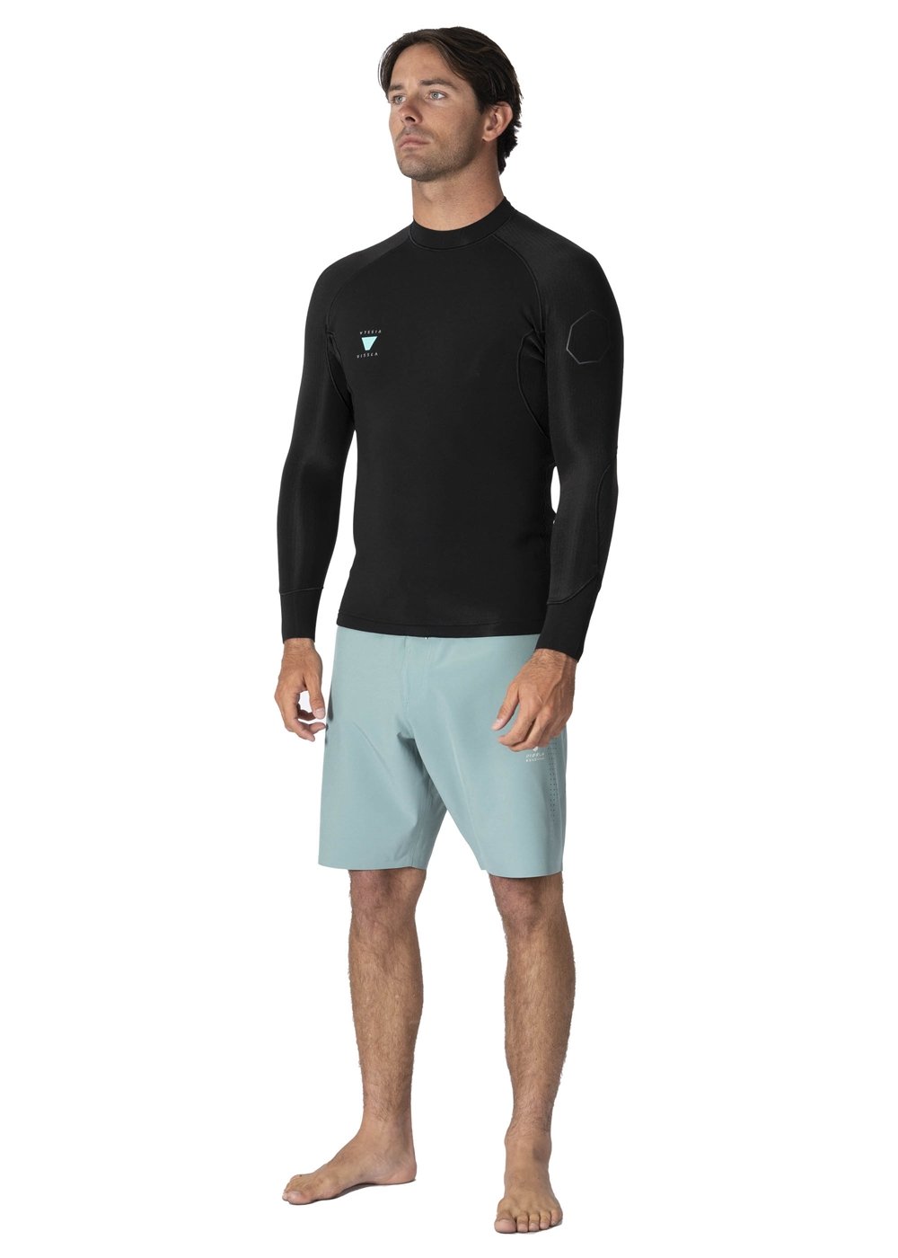 Vissla High Seas II 1Mm Ls Jacket in Black, view 5