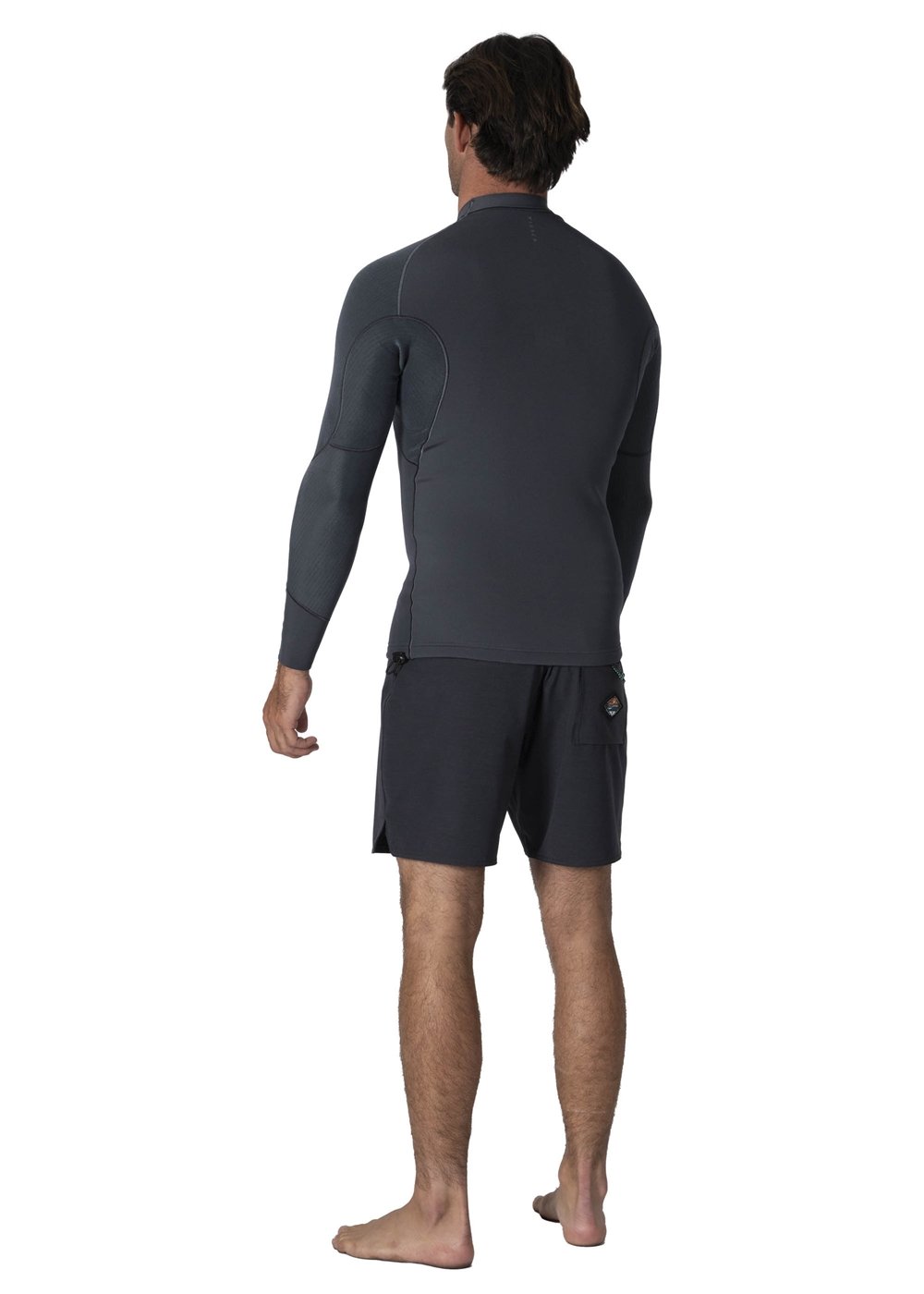Vissla High Seas II 1Mm Ls Jacket in Graphite, view 4