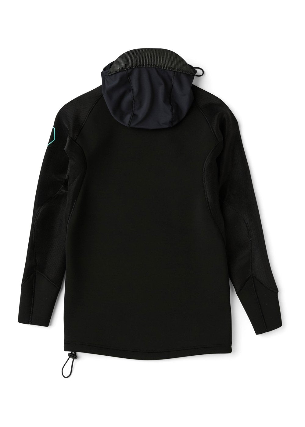 Vissla High Seas II Hooded 1.5 Mm Ls Jacket in Black, view 3