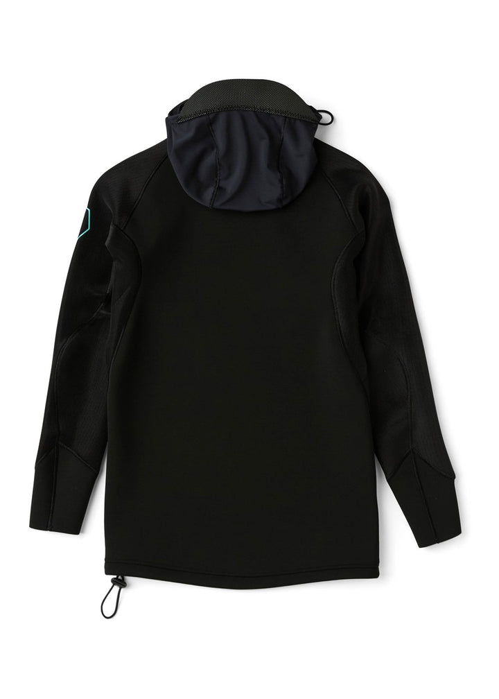 Vissla High Seas II Hooded 1.5 Mm Ls Jacket in Black, view 3