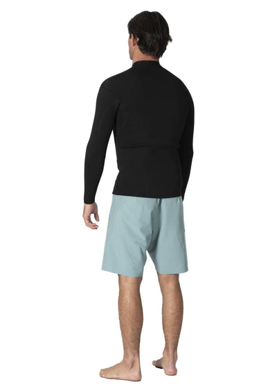 Solid Sets 2Mm Front Zip Jacket