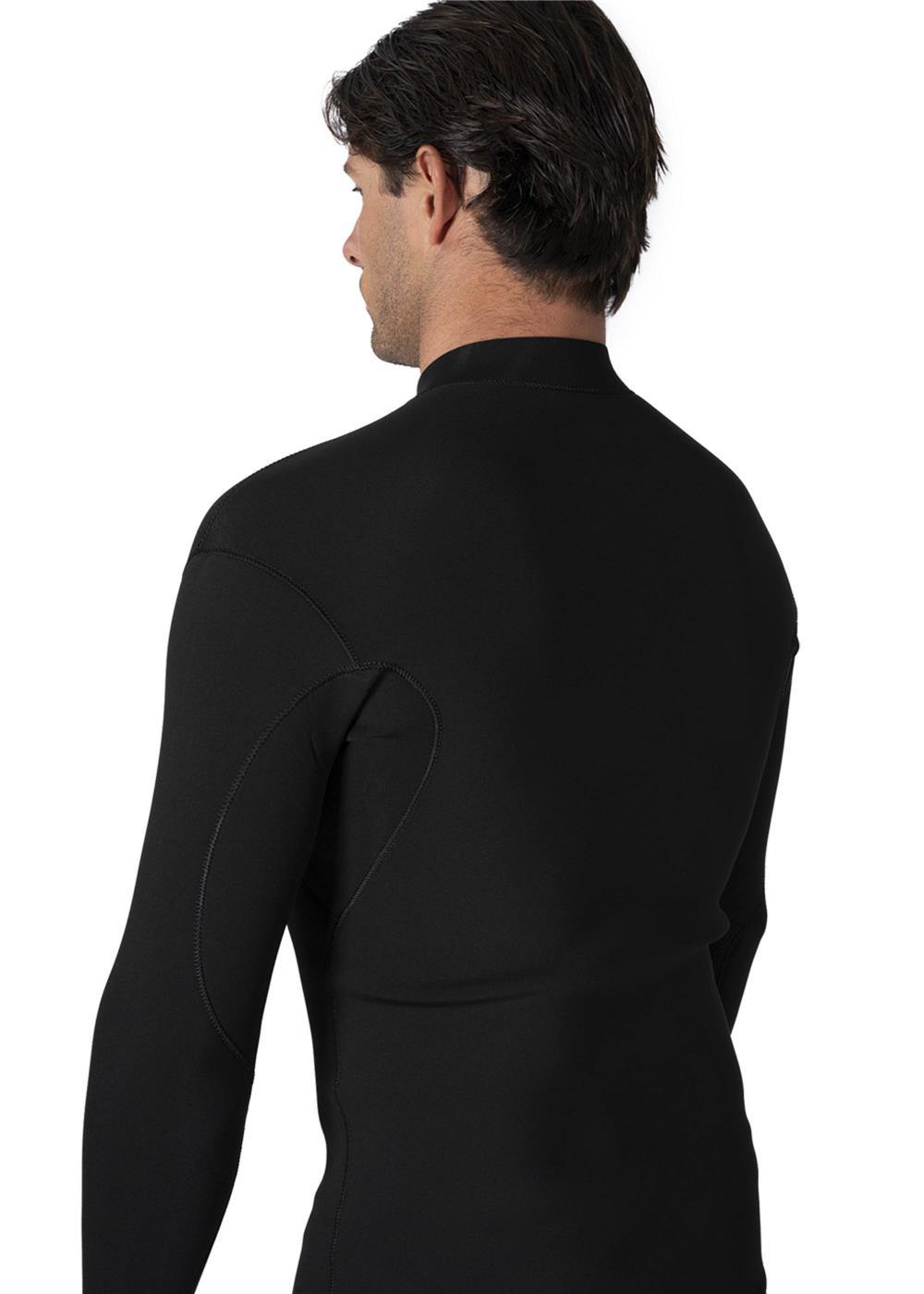 Solid Sets 2Mm Front Zip Jacket
