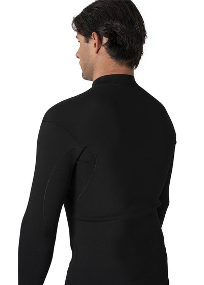 Solid Sets 2Mm Front Zip Jacket