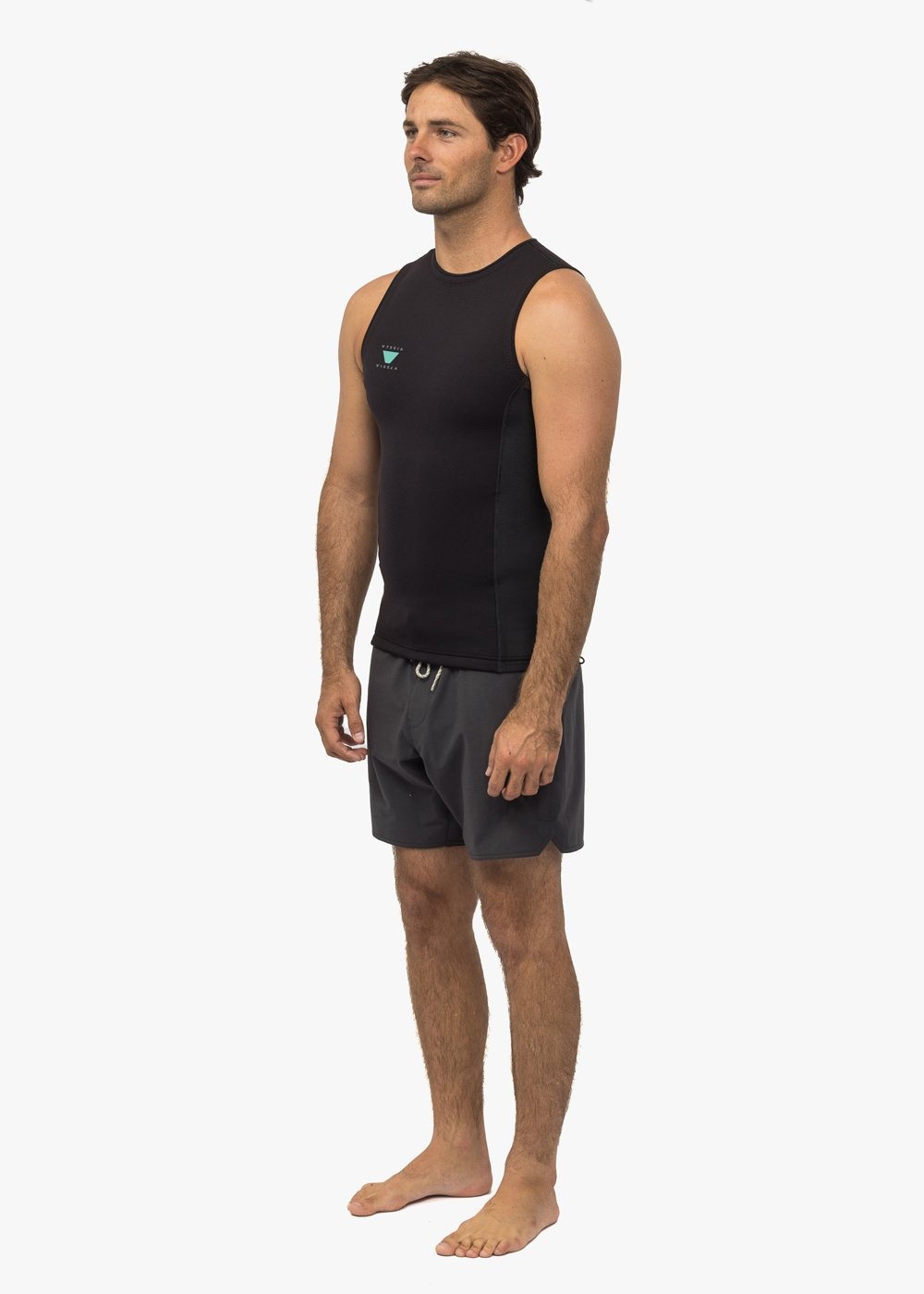 Vissla High Seas II 1Mm Vest in Black, view 3