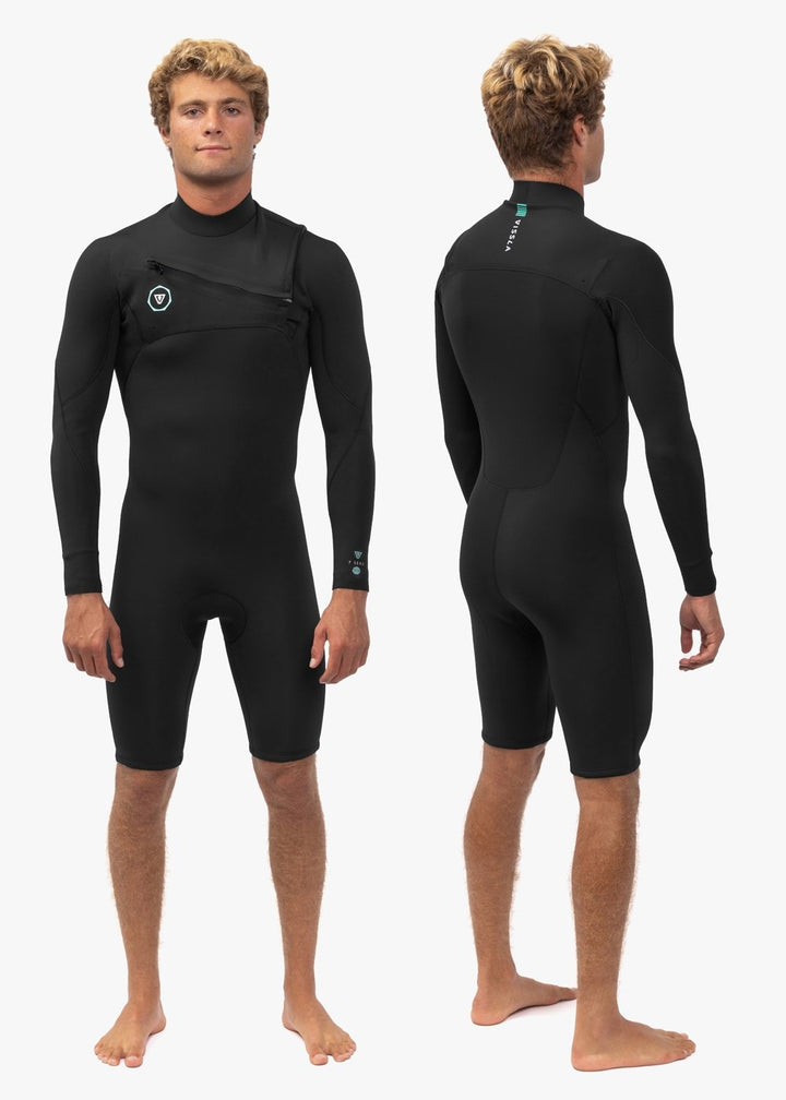 Vissla 7 Seas 2-2 Ls Spring in Black, view 2