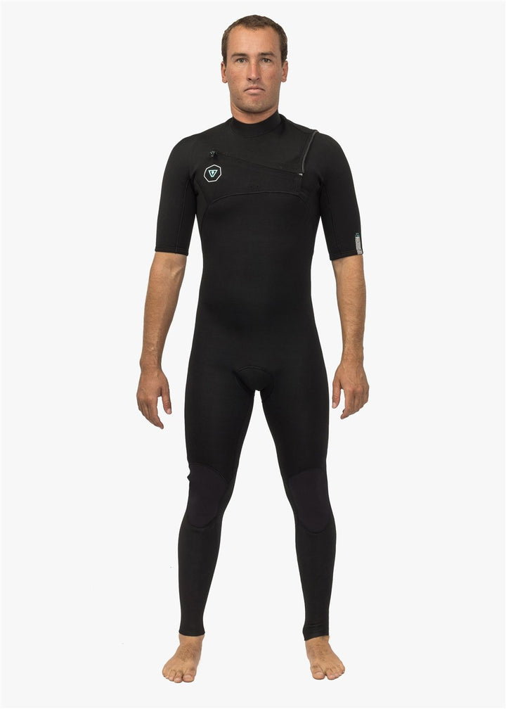 Vissla 7 Seas 2-2 Ss Full Suit in Black, view 2