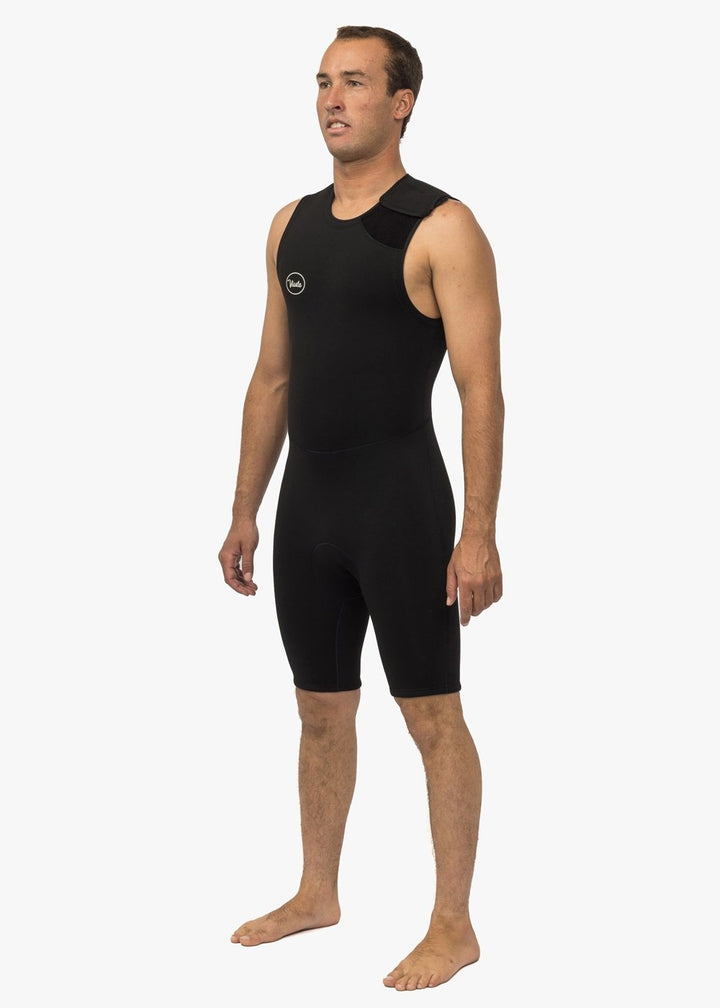 Vissla 7 Seas 2-2 Short John in Black, view 4
