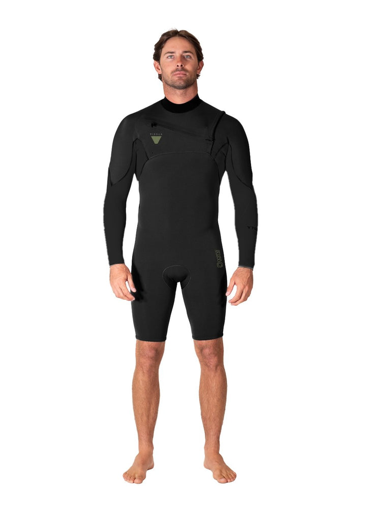 Vissla Natural Seas 2-2 Ls Spring in Black