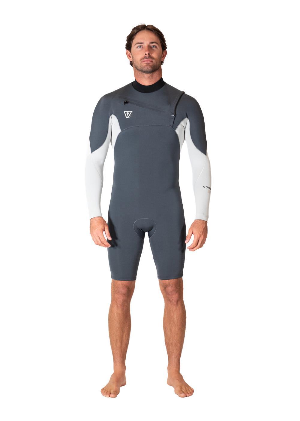 Vissla Natural Seas 2-2 Ls Spring in Coal, view 2