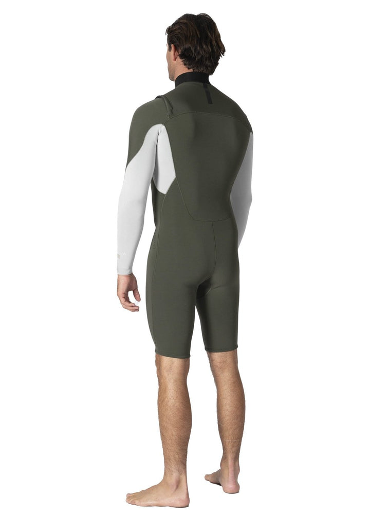 Vissla Natural Seas 2-2 Ls Spring in Army, view 3