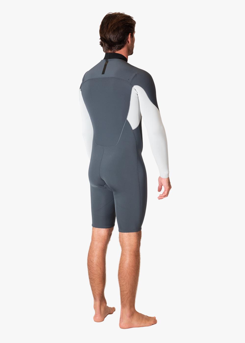 Vissla Natural Seas 2-2 Ls Spring in Coal, view 3
