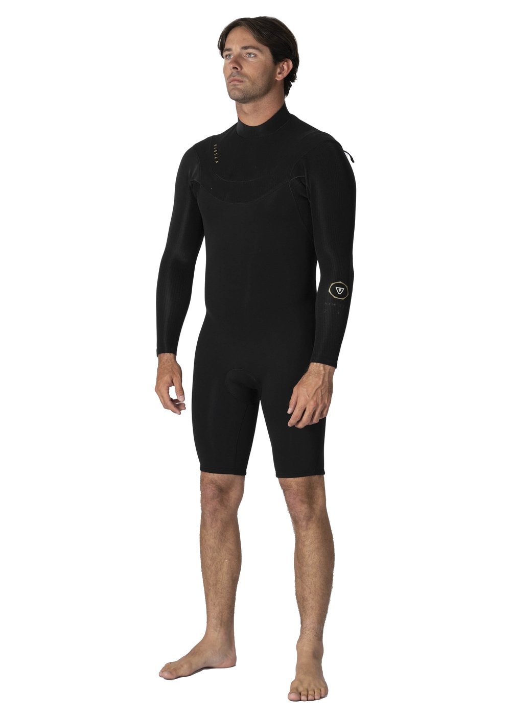 Vissla New Seas 2-2 Ls Spring U - Zip in Black, view 6