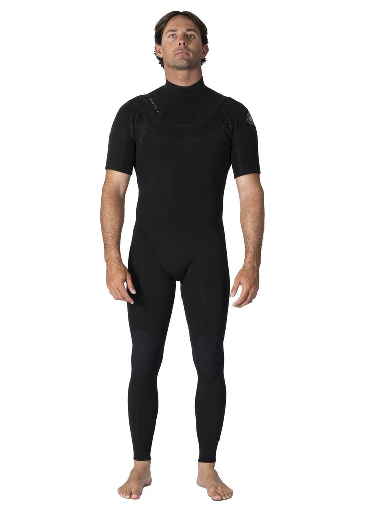 Vissla New Seas 2-2 Ss Full U - Zip in Black