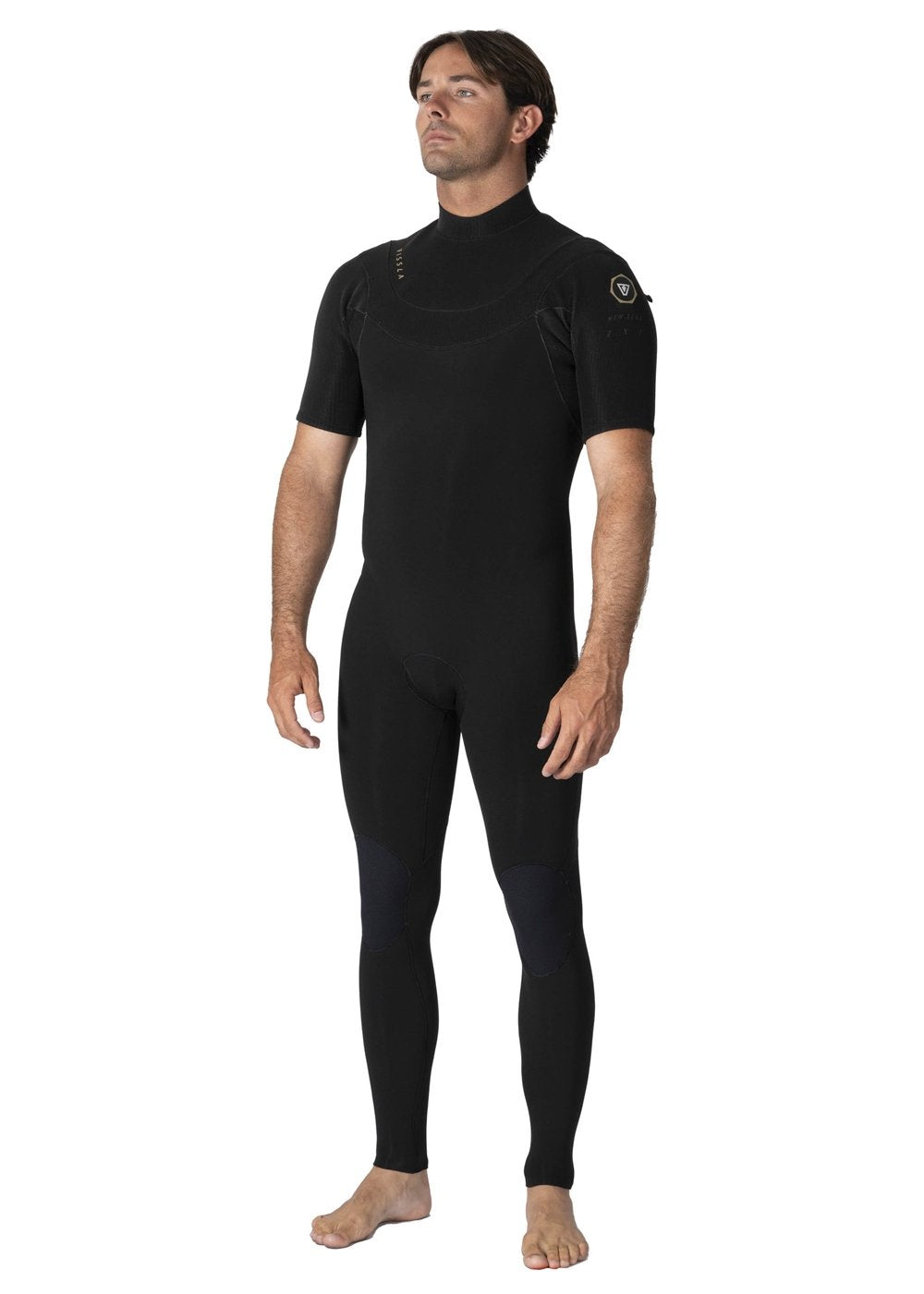 Vissla New Seas 2-2 Ss Full U - Zip in Black, view 4