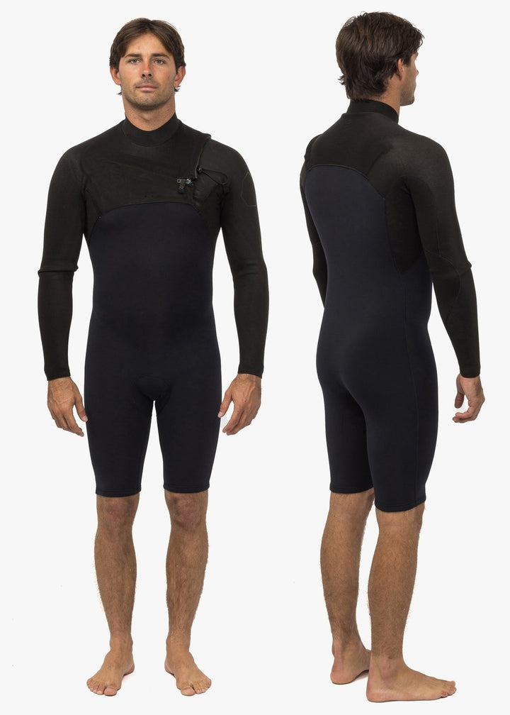 Vissla High Seas II 2-2 Ls Spring in Stealth, view 2