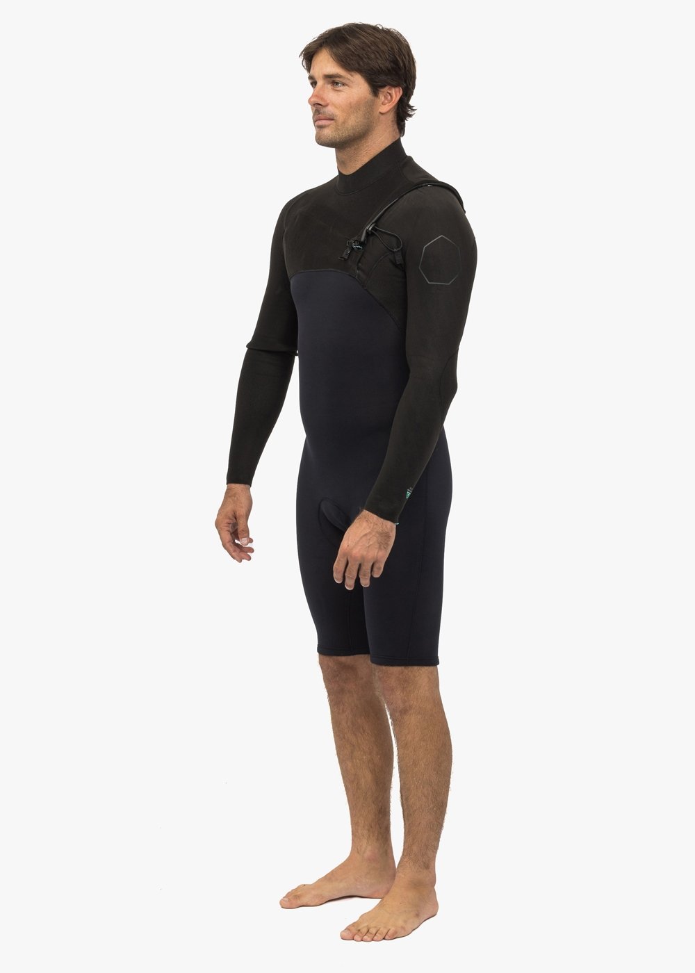 Vissla High Seas II 2-2 Ls Spring in Stealth, view 4
