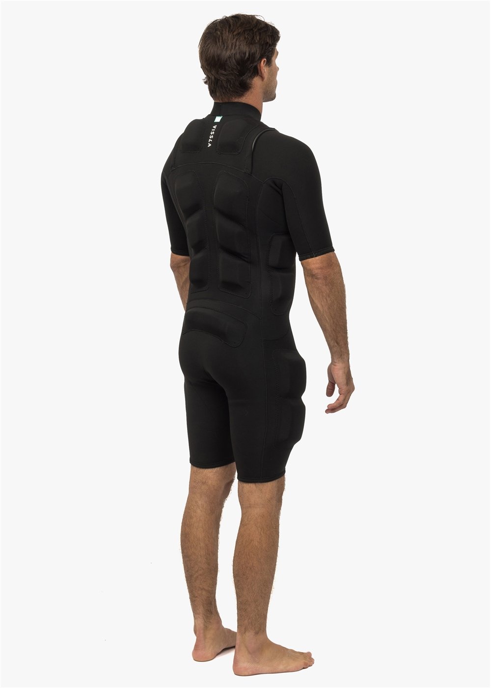 Vissla Heavy Seas Impact 2-2 Spring in Black, view 2