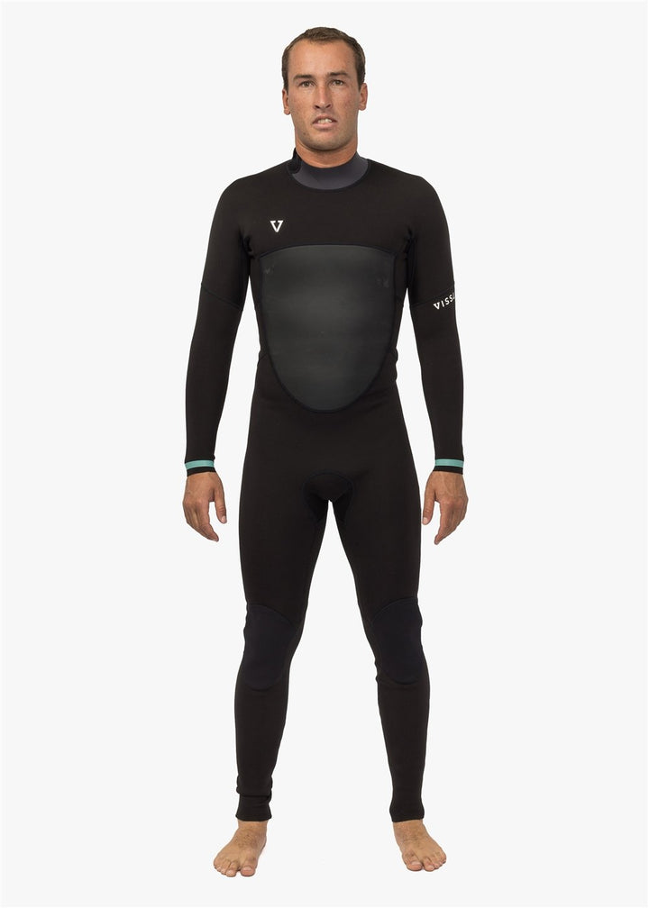 Vissla Easy Seas 3-2 Full Back Zip in Black, view 2