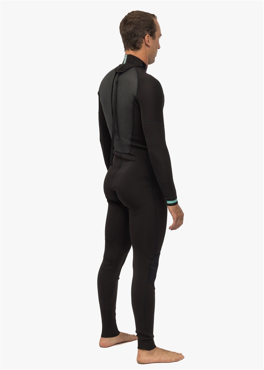 Vissla Easy Seas 3-2 Full Back Zip in Black, view 3