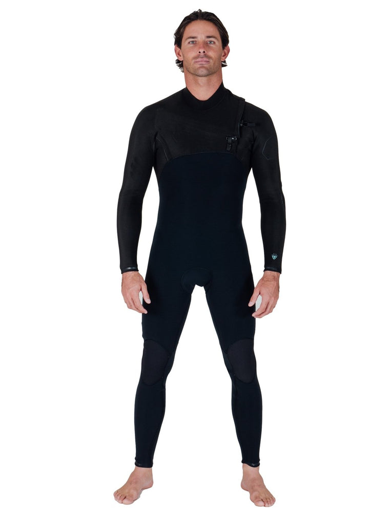 Vissla High Seas Ii 3-2 Full Chest Zip in Stealth