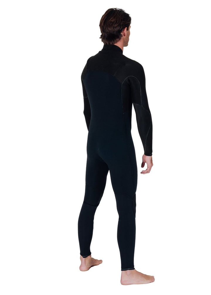 Vissla High Seas Ii 3-2 Full Chest Zip in Stealth, view 4