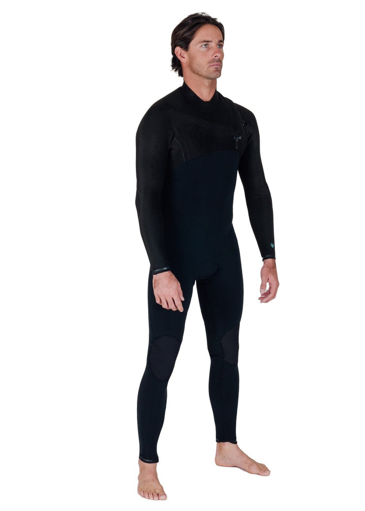 Vissla High Seas Ii 3-2 Full Chest Zip in Stealth, view 5