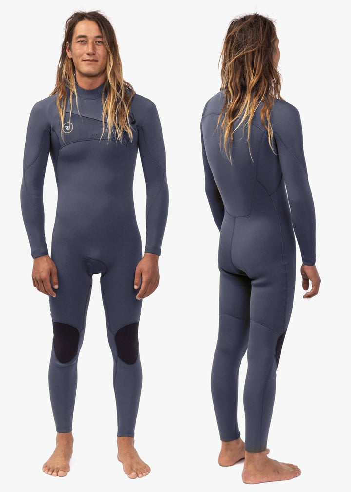 Vissla 7 Seas 3-2 Full Chest Zip in Dark Slate