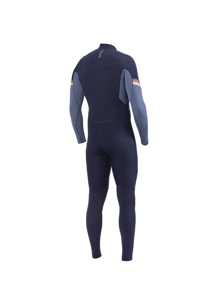 Vissla 7 Seas Raditude 4-3 Full Chest Zip in Dark Navy, view 4