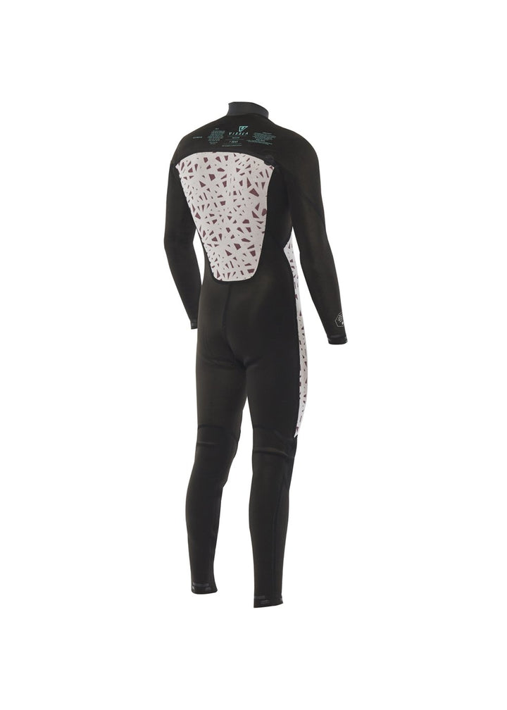 Vissla 7 Seas Raditude 4-3 Full Chest Zip in Dark Navy, view 6