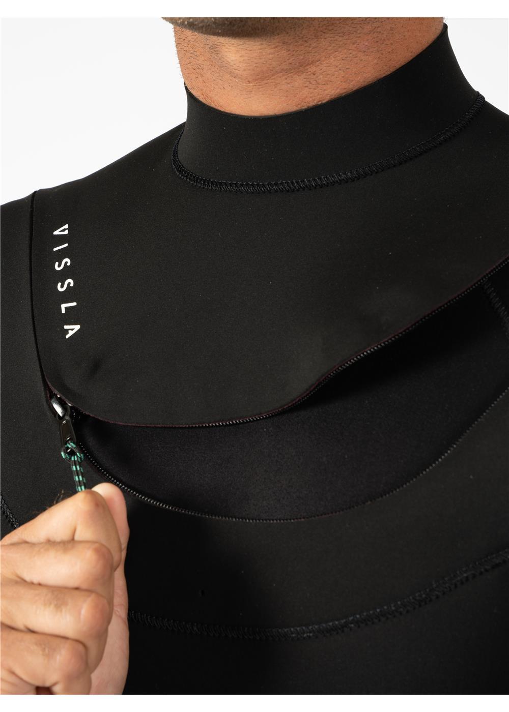 Vissla New Seas 4-3 V - Zip in Graphite, view 6