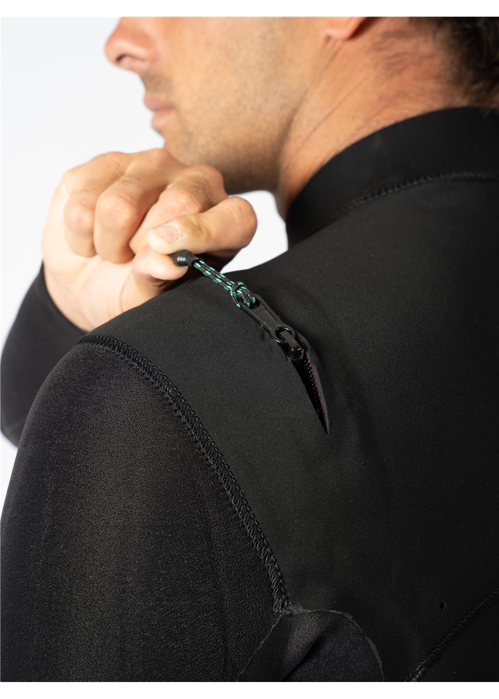 Vissla New Seas 4-3 V - Zip in Graphite, view 8