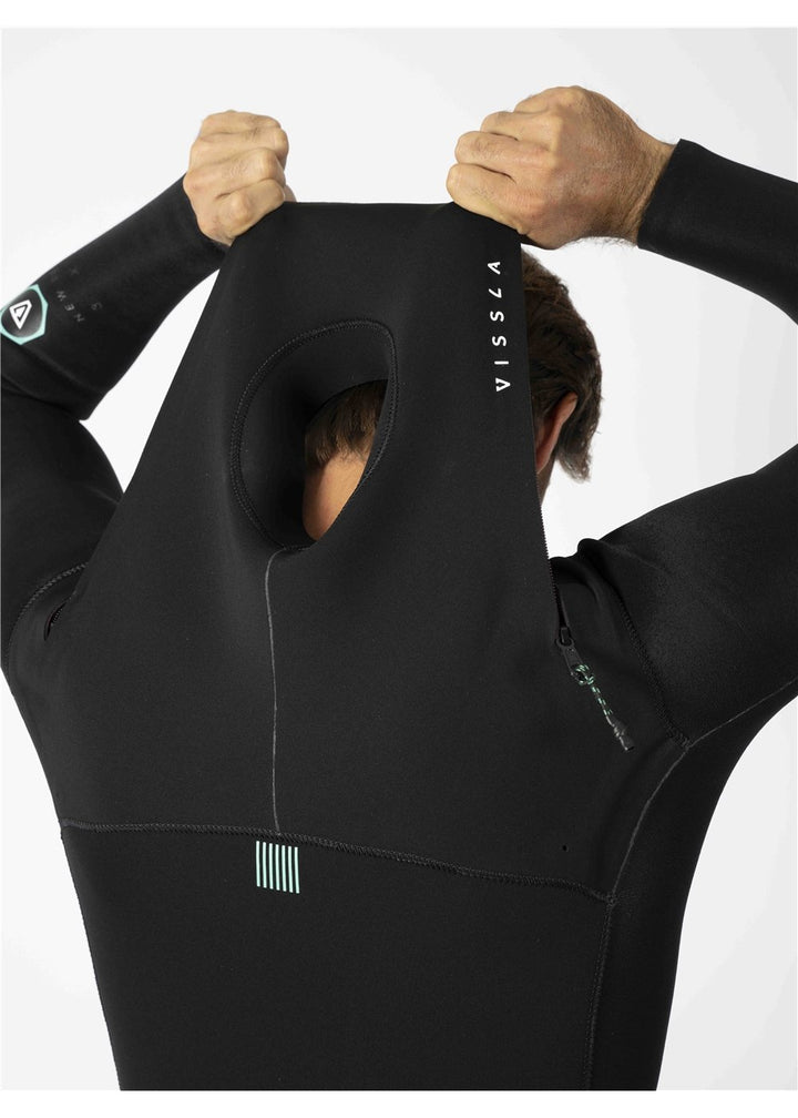 Vissla New Seas 4-3 U - Zip in Black, view 4